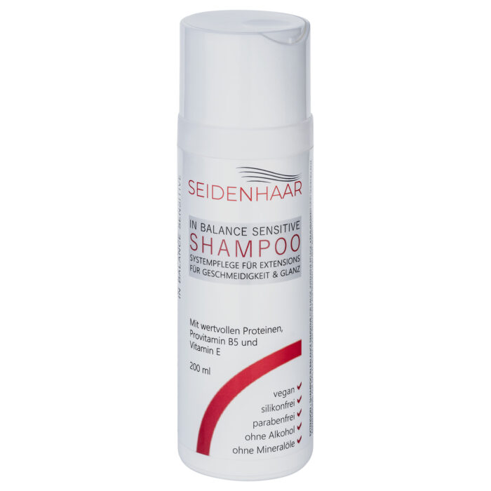 In Balance Sensitive Shampoo für Geschmeidigkeit und Glanz - SEIDENHAAR BERLIN